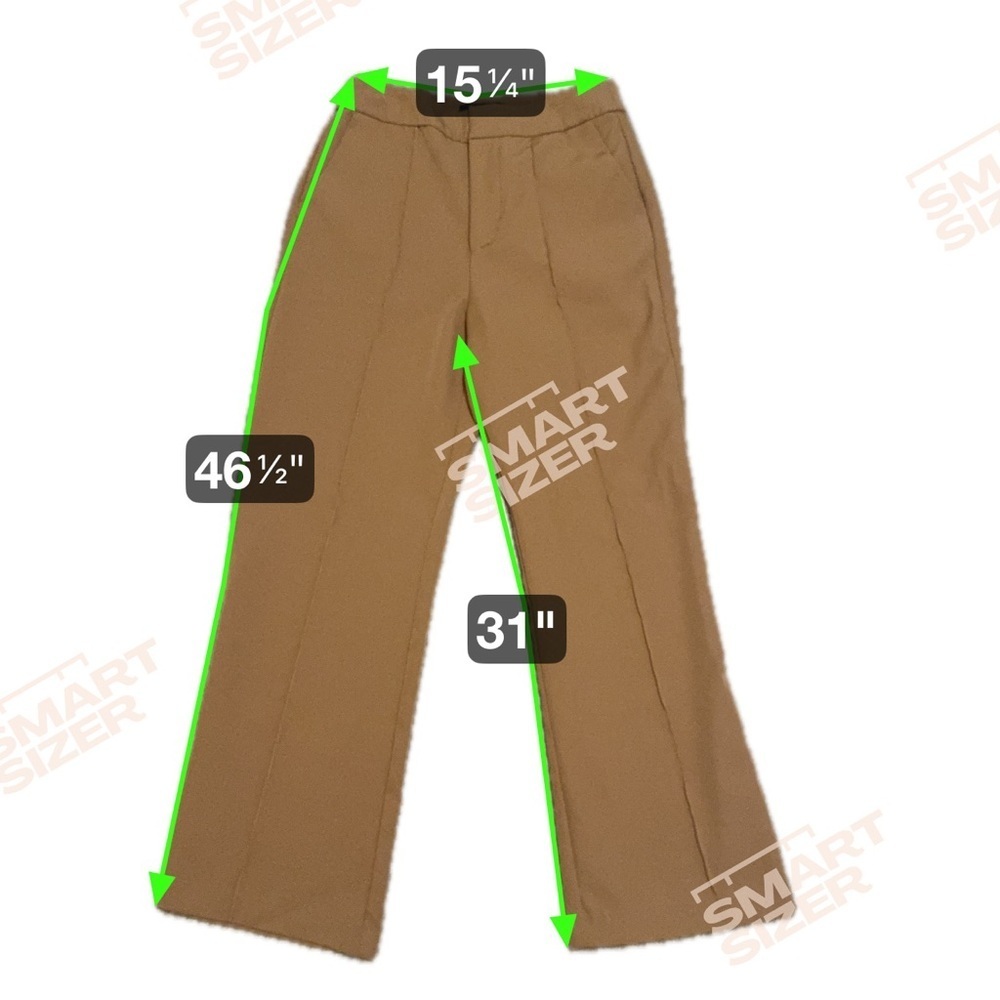RACHEL Rachel Roy Women’s Tan Wide Leg Dress Pants - 12. T - Picture 7 of 7